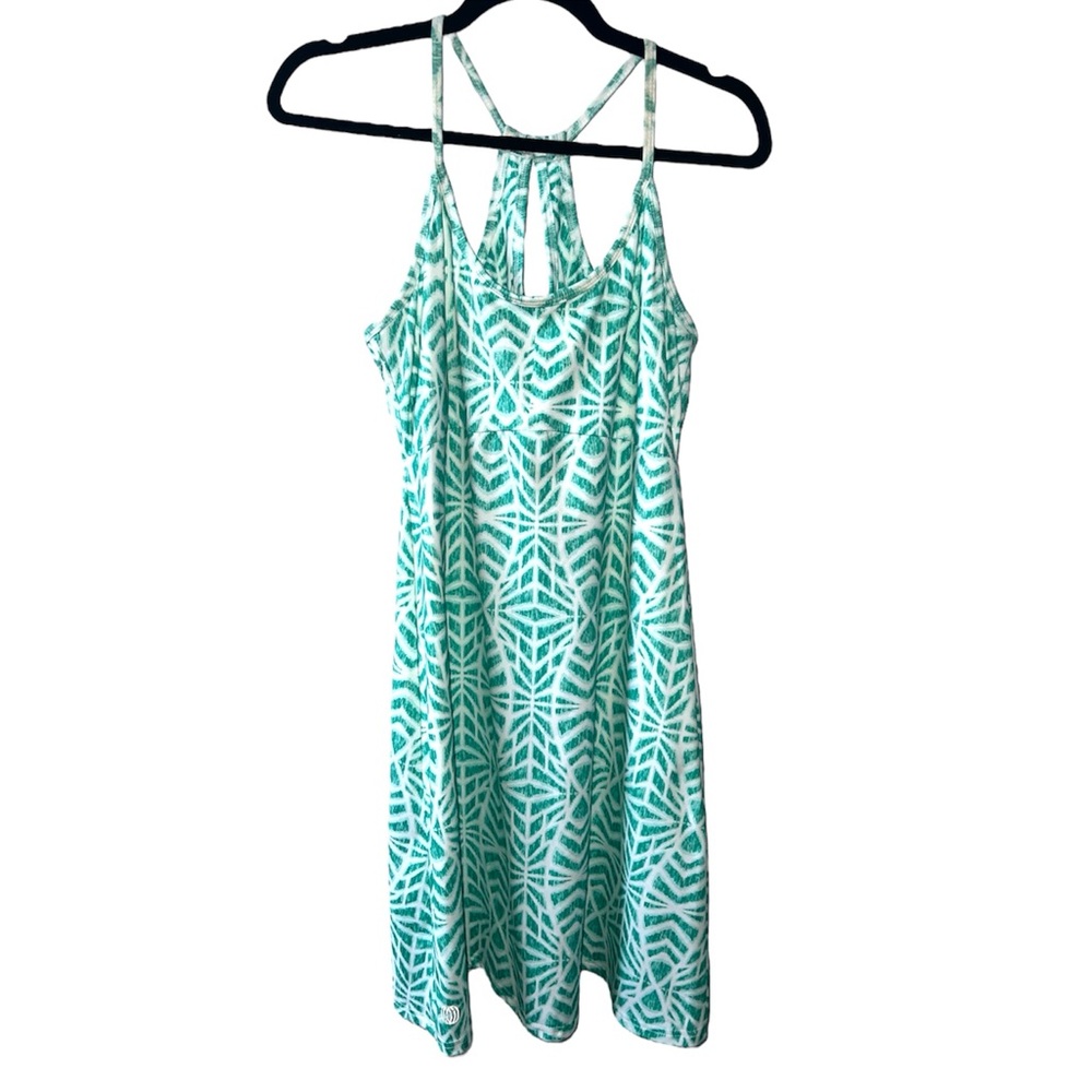BALANCE COLLECTION | TEAL ACTIVEWEAR SPORT RACERBACK DRESS